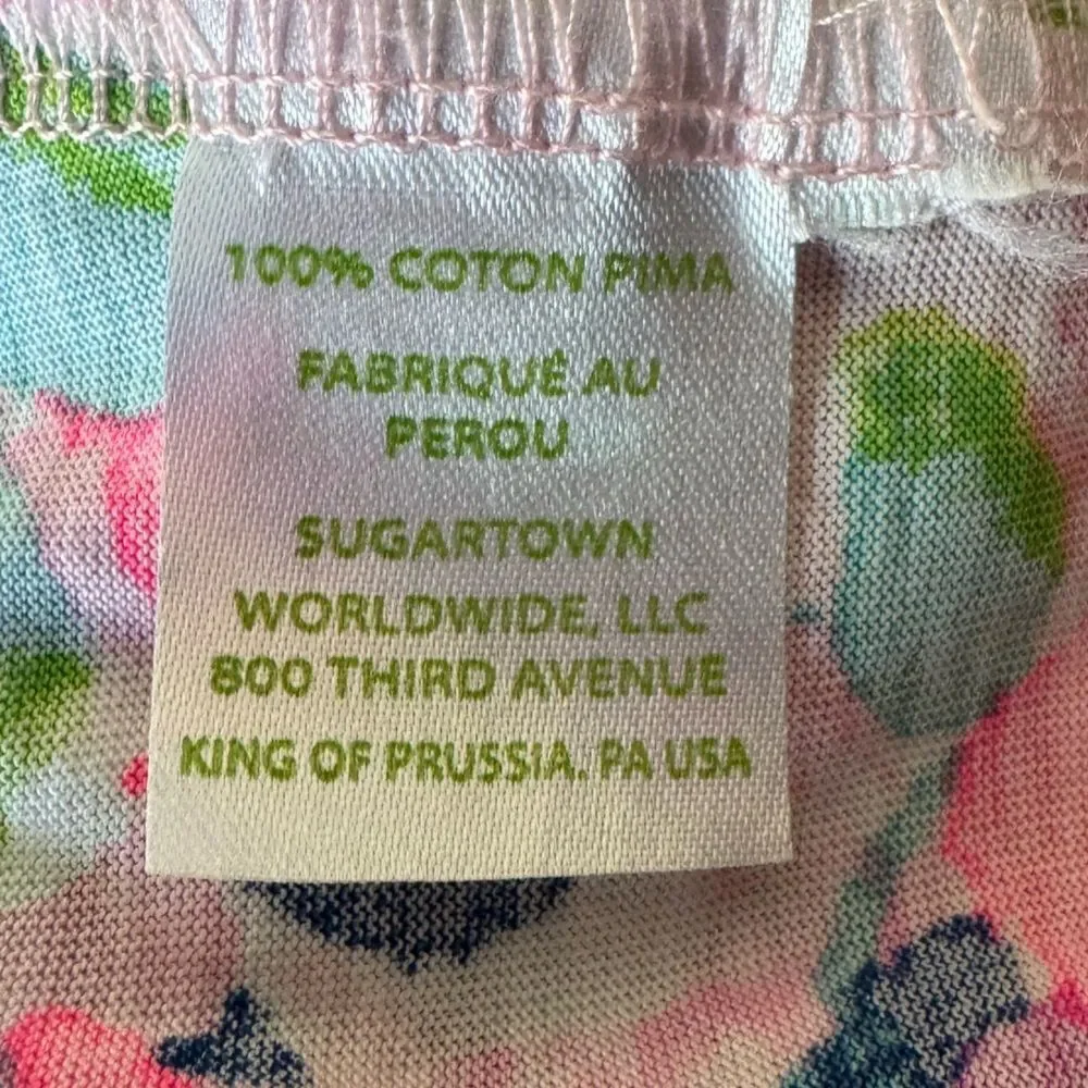 Lilly Pulitzer Pina Colada Beacon Pima Cotton Dress Size Large - Picture 4 of 5